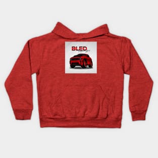 BLED392 Challenger Artwork Kids Hoodie